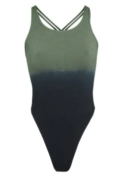 Soft Ribbed Low Back Body - Body - Olive Black -Only Mode Winkel 0074ceb4a2e249e6a182c3580bd39069