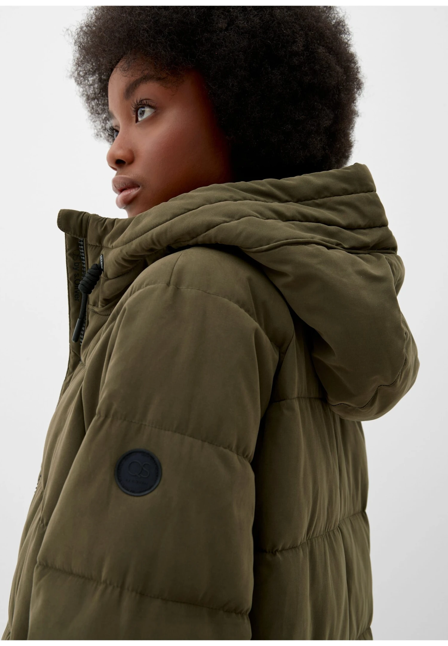 QS By S.Oliver Mit Kapuze - Winterjas - Olivgrün 3 QS By S.Oliver Mit Kapuze - Winterjas - Olivgrün - Afbeelding 3
