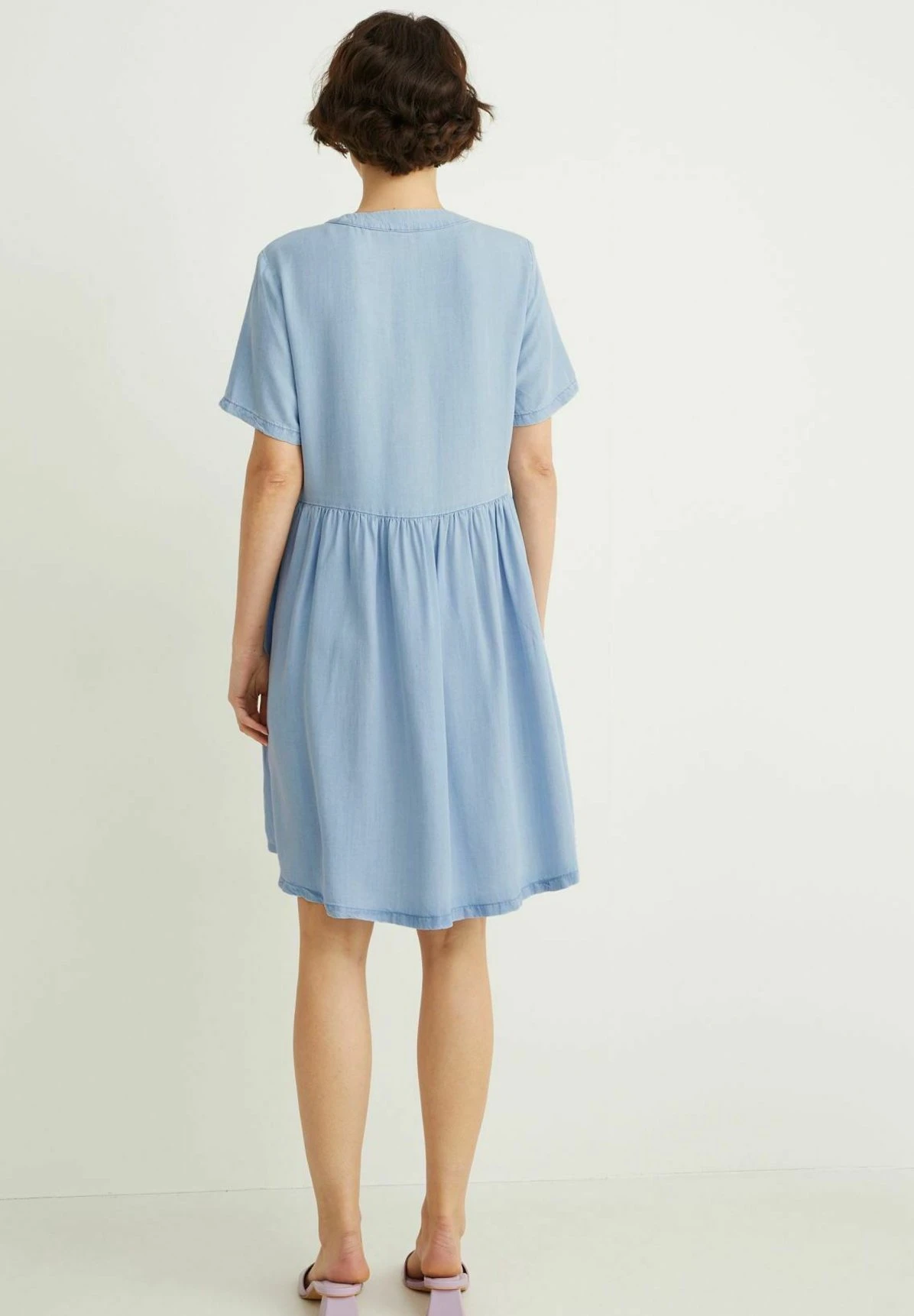 Spijkerjurk - Light Blue 3 Spijkerjurk - Light Blue - Afbeelding 3