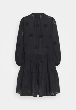 Seafolly Bora Bora Flora Embroidery Tiered Dress - Strandaccessoire - Black -Only Mode Winkel 015adbd343e74b85bb5bceb84a1118c7