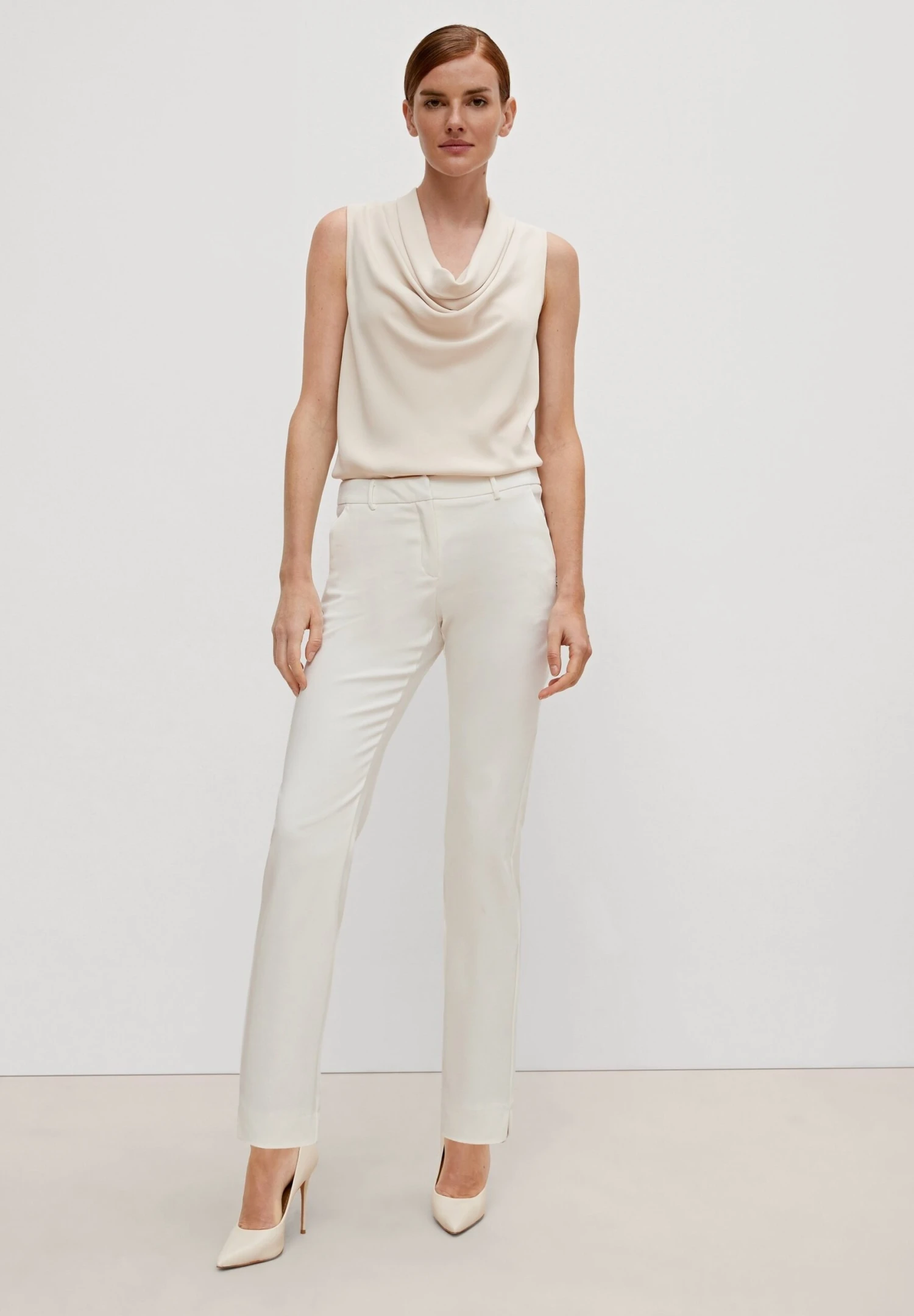 Comma Chino - Weiß 3 Comma Chino - Weiß - Afbeelding 3