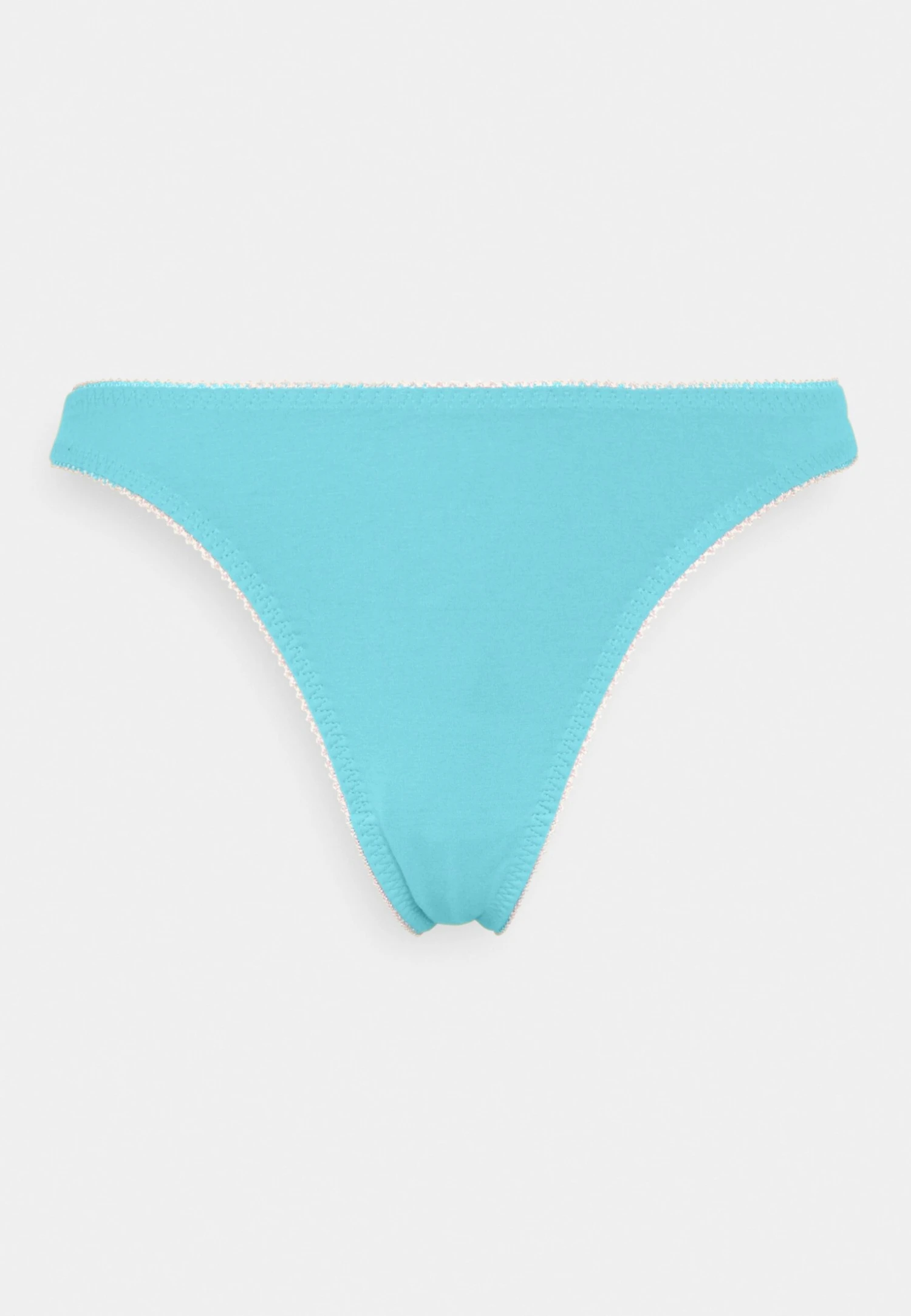 DORA LARSEN Peony Thong - String - Blue 4 DORA LARSEN Peony Thong - String - Blue - Afbeelding 4