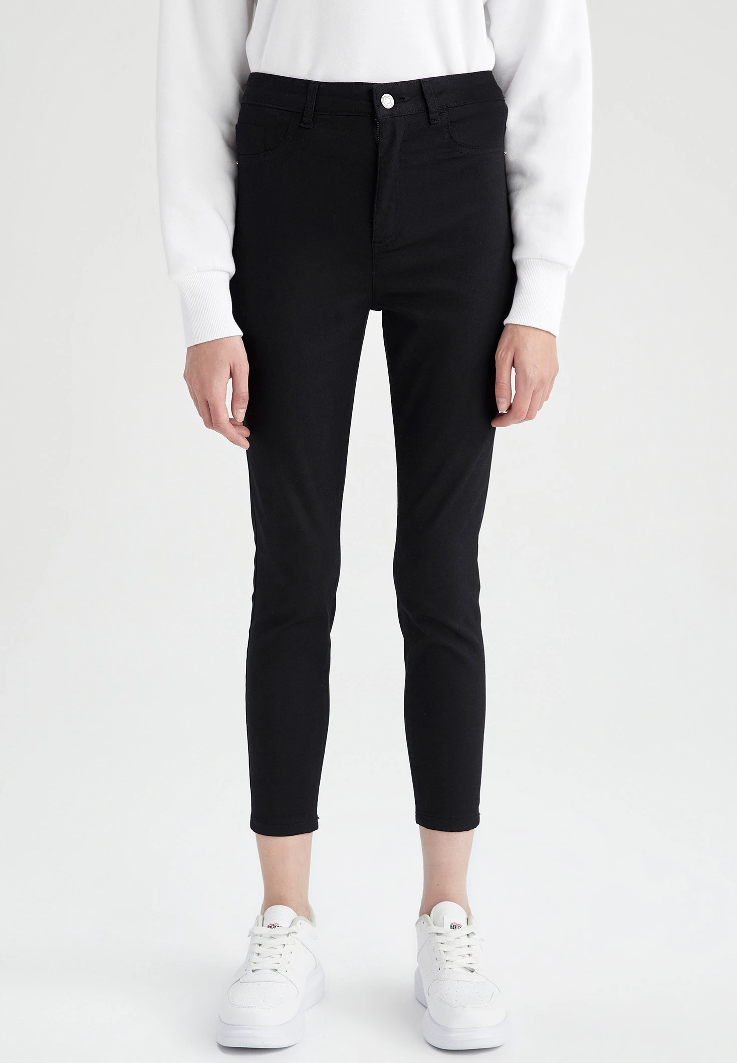 DeFacto Anna- Super - Slim Fit Jeans - Black 1 DeFacto Anna- Super - Slim Fit Jeans - Black