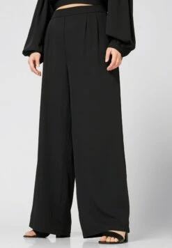 Bundfalten Jorina - Broek - Schwarz