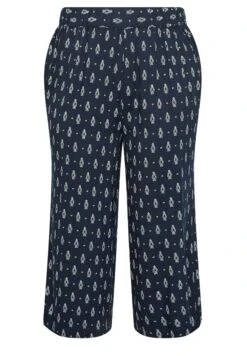 Paisley Print Cropped- Broek - Blue -Only Mode Winkel 01dc682894154c8087c58e1d91289821