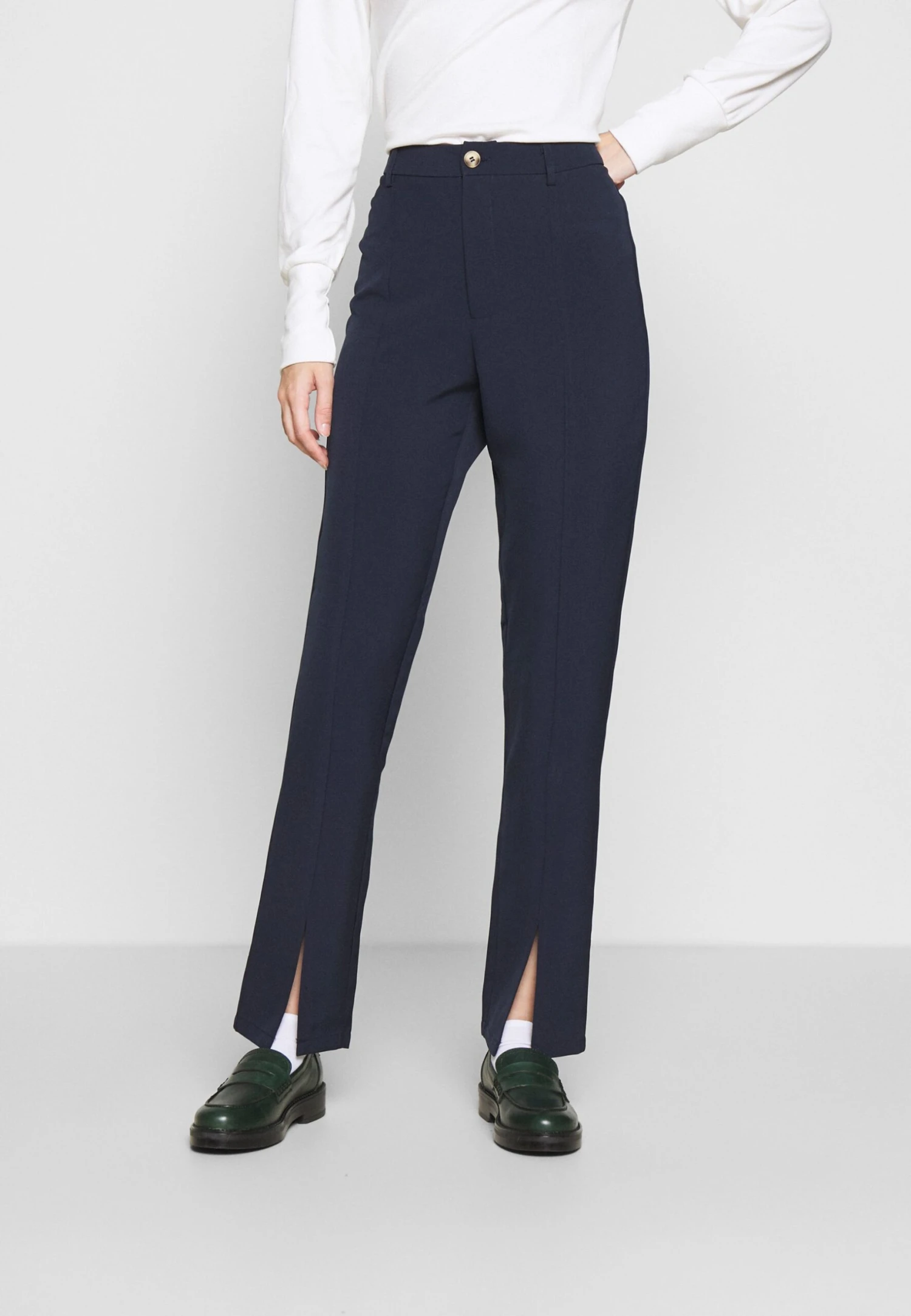 Moves Luni Dressed Pant - Broek - Dark Blue 1 Moves Luni Dressed Pant - Broek - Dark Blue