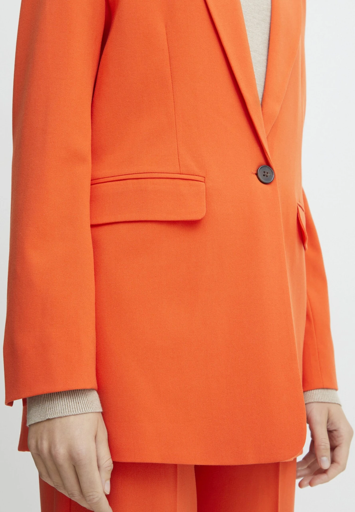 B.young Bydanta - Halflange Jas - Orangeade 5 B.young Bydanta - Halflange Jas - Orangeade - Afbeelding 5