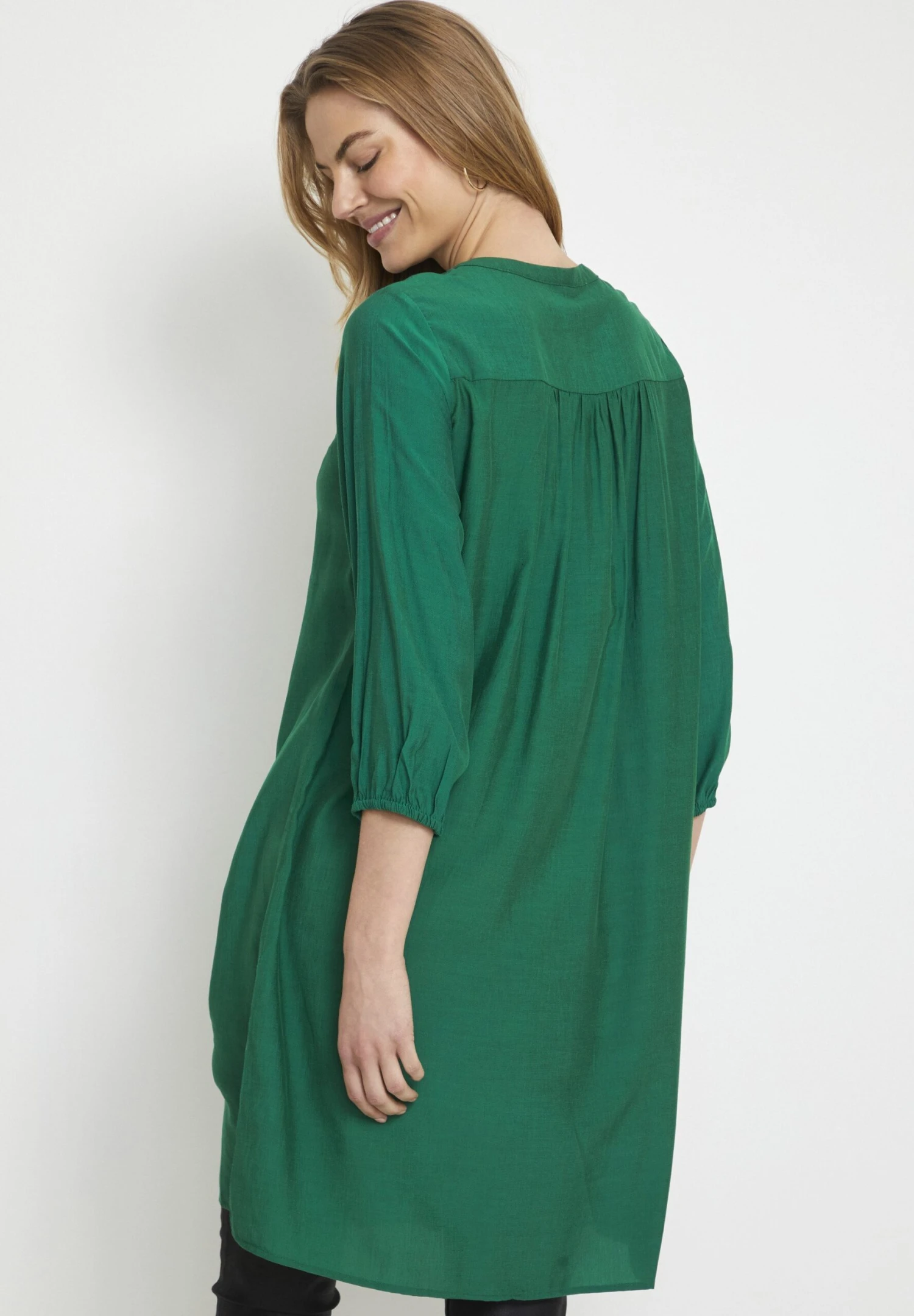 Culture Cuasmine - Jurk - Holly Green 3 Culture Cuasmine - Jurk - Holly Green - Afbeelding 3