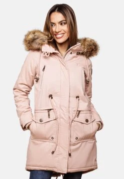 Navahoo Rosinchen - Winterjas - Rosa -Only Mode Winkel 0287b4d005594a39aff256543dda4c93