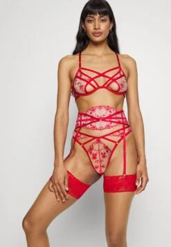 Hunkemöller Slip - Red -Only Mode Winkel 02c34c7bd8bc4c99b9f5138fcfa9bce2