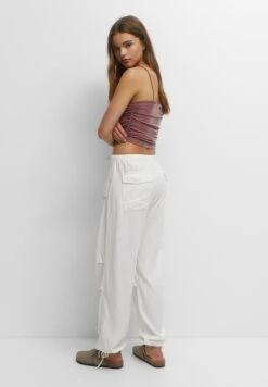 PULL & BEAR Party - Top - Berry -Only Mode Winkel 02e75dd09aa746cd83dd5121f76b3a51