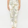 Angels Stretch Cici Mit Exotischem Floralem Allover Muster - Slim Fit Jeans - Grün