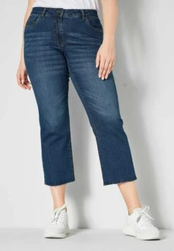 Straight Leg Jeans - Blue Stone