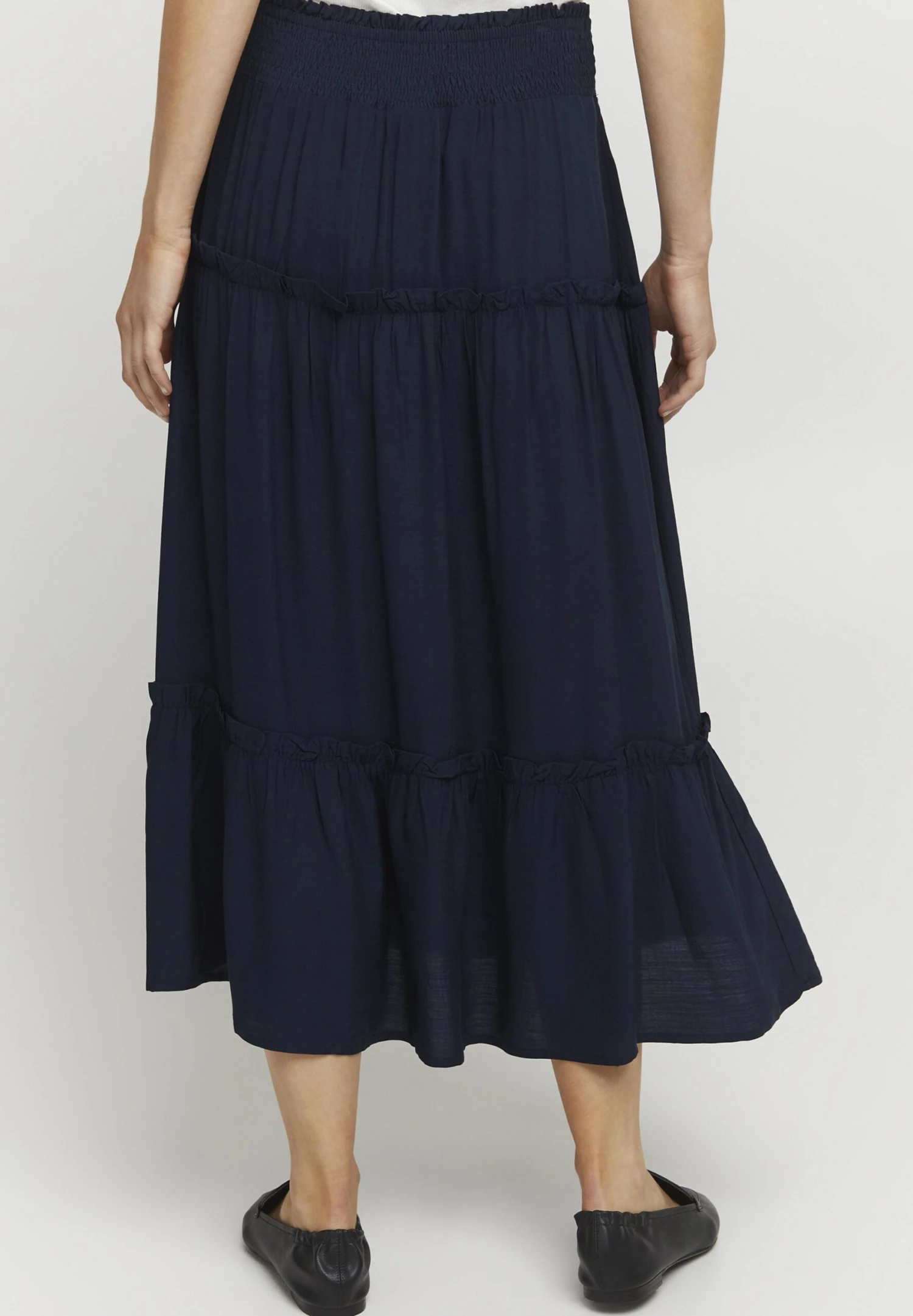 Fransa Frsunny - A-Lijn Rok - Navy Blazer 3 Fransa Frsunny - A-Lijn Rok - Navy Blazer - Afbeelding 3