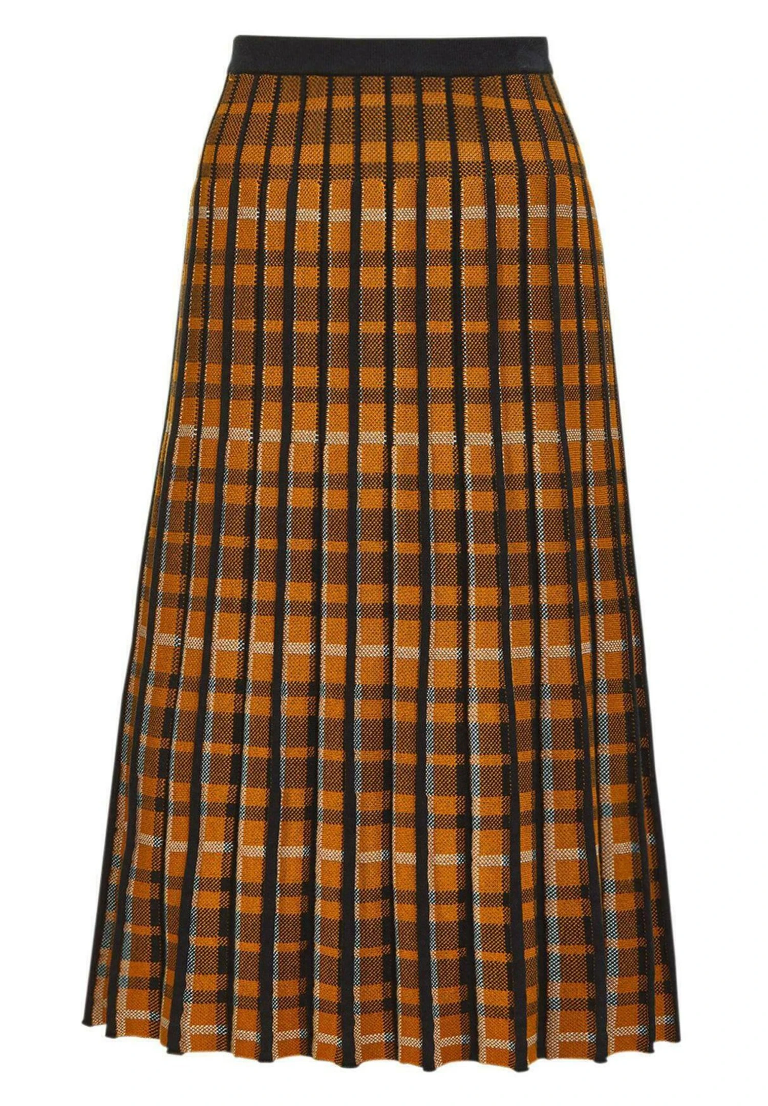 GOLDNER A-Lijn Rok - Amber / Black / Patterned 6 GOLDNER A-Lijn Rok - Amber / Black / Patterned - Afbeelding 6