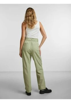 Pieces Pcbosella Paperbag Straight Pants - Broek - Tea -Only Mode Winkel 042bec7716e34e50b134d802046bbed7