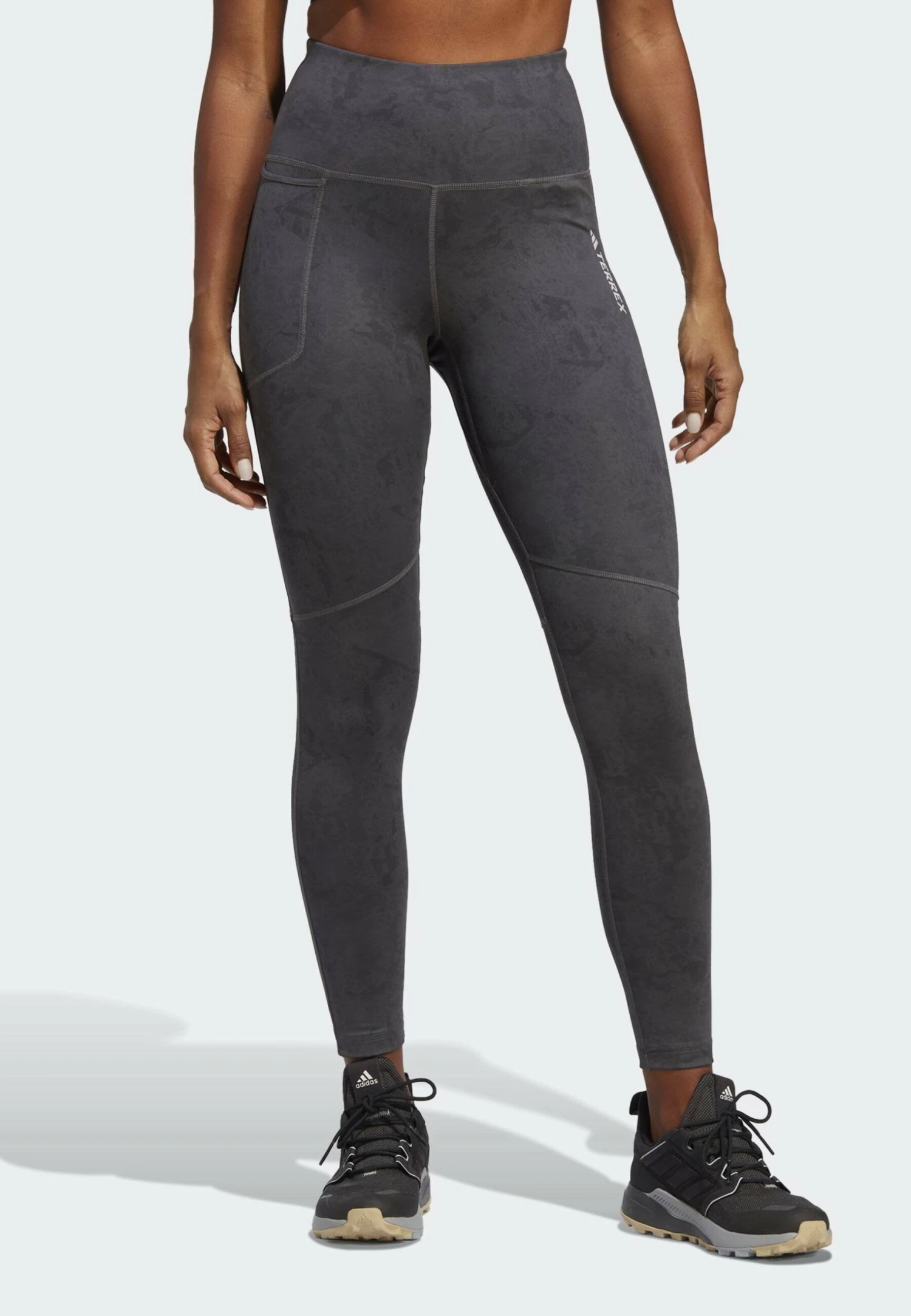 Adidas Sportswear Allover Print - Legging - Grey Five 1 Adidas Sportswear Allover Print - Legging - Grey Five