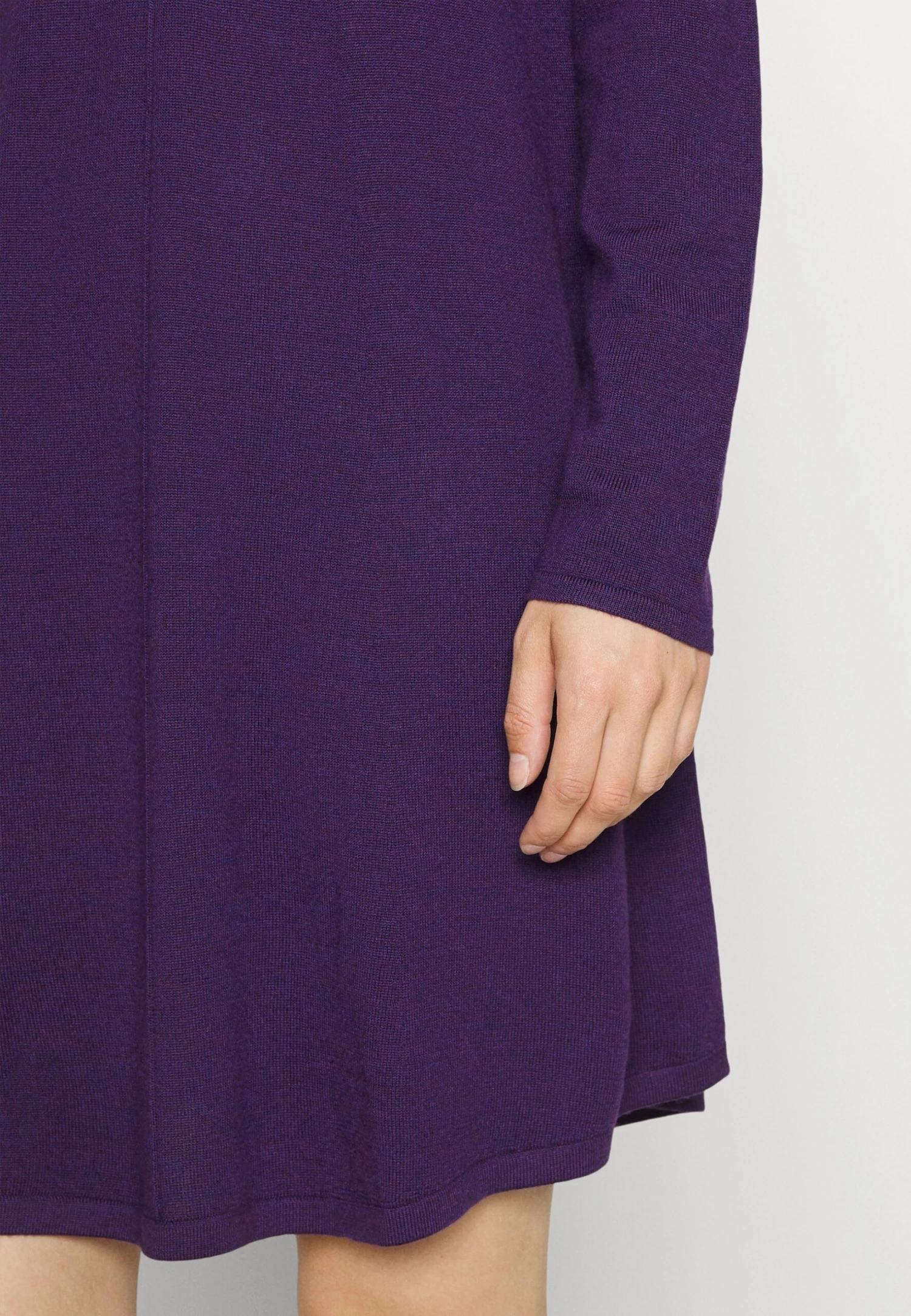 REPEAT Dress Merino - Gebreide Jurk - Purple 6 REPEAT Dress Merino - Gebreide Jurk - Purple - Afbeelding 6