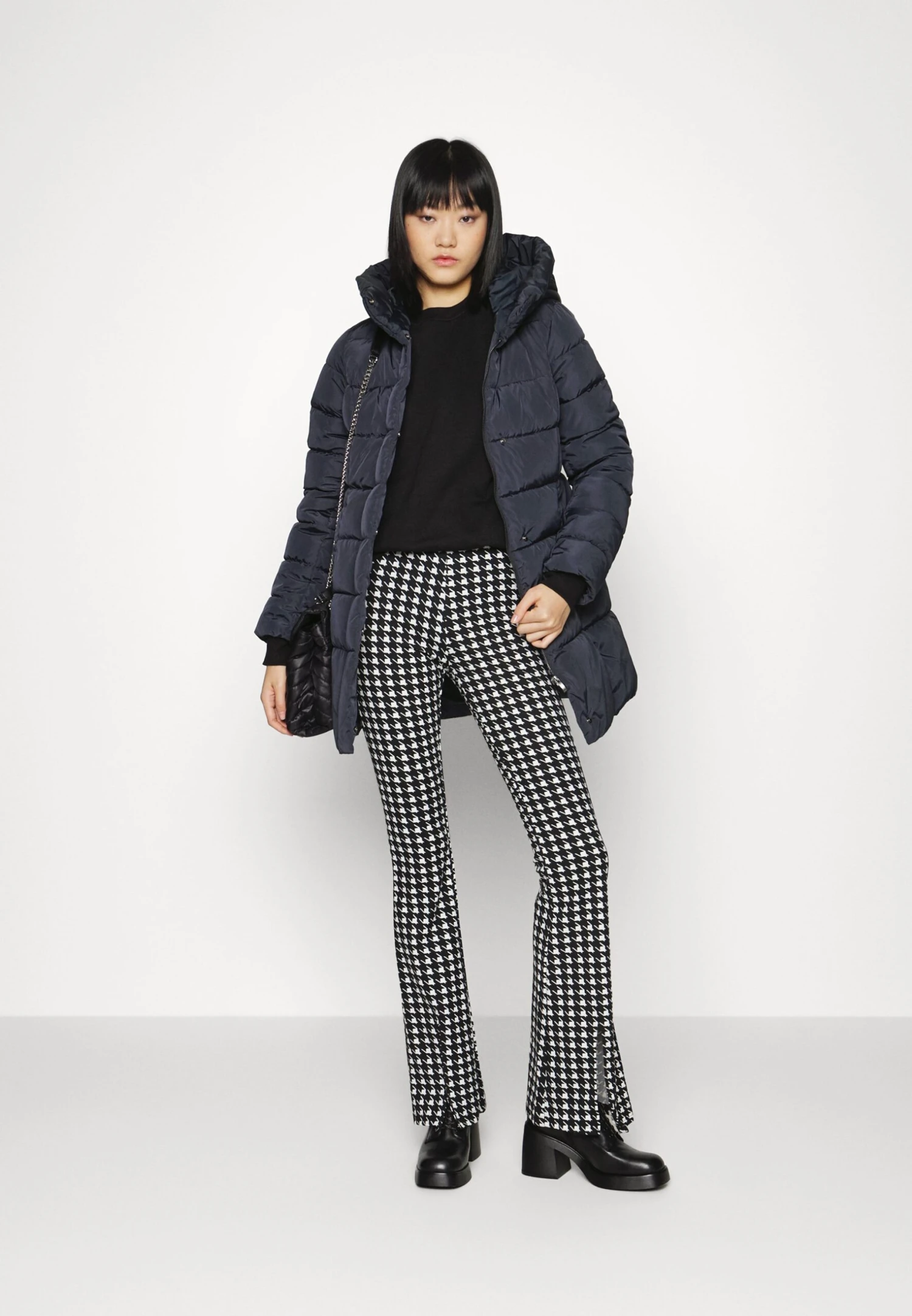 ONLY Onlnewlina Puffer Coat - Winterjas - Blue Graphite 2 ONLY Onlnewlina Puffer Coat - Winterjas - Blue Graphite - Afbeelding 2