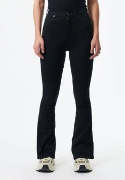 Dr. Denim Moxy Flare - Flared Jeans - Black -Only Mode Winkel 04a282413af64a88a7048135ec203bf0
