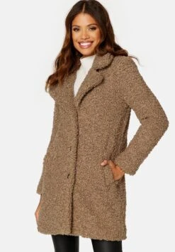 Anicke Teddy- Winterjas - Light Brown