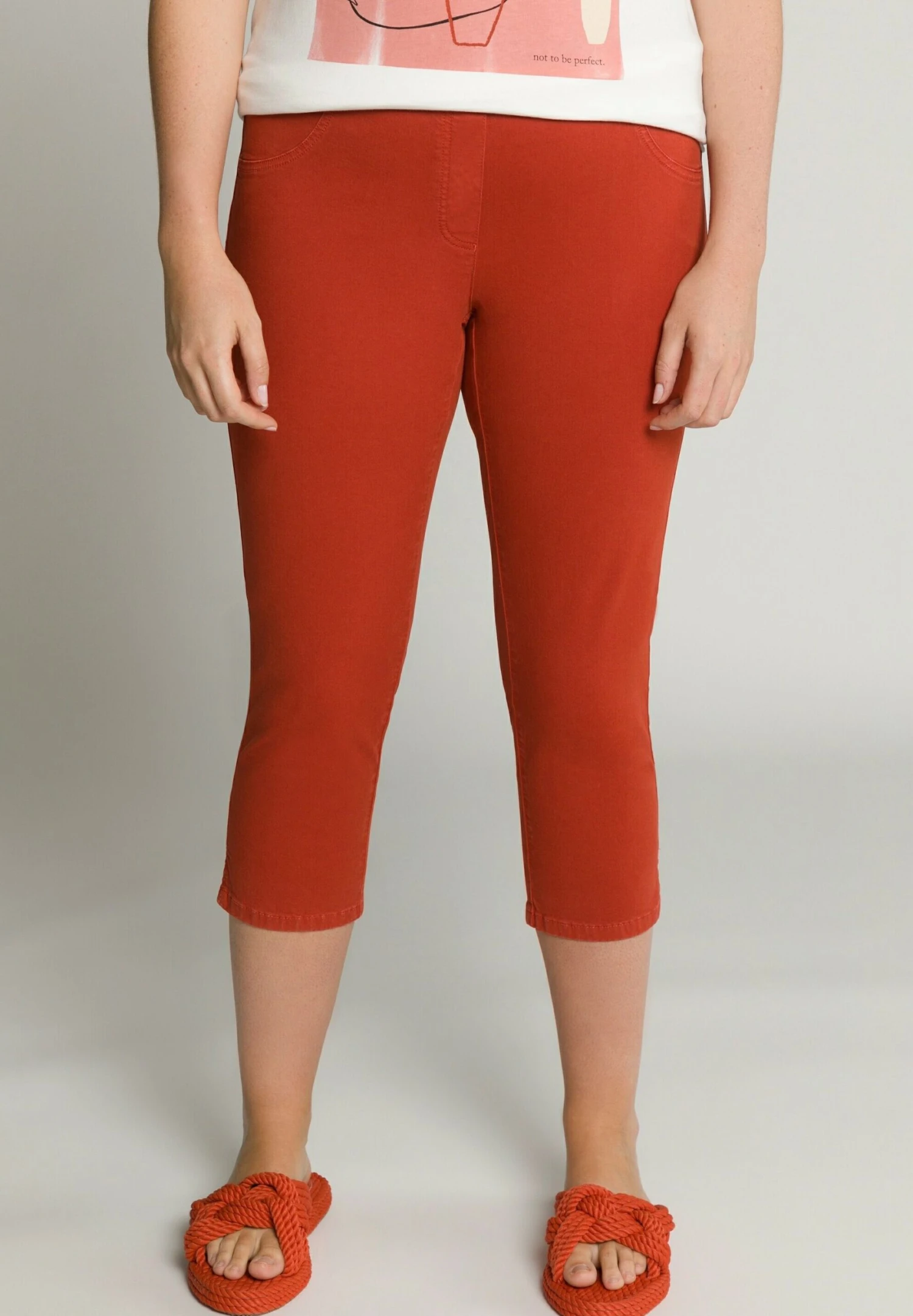 Ulla Popken Jeggings - Terra 1 Ulla Popken Jeggings - Terra