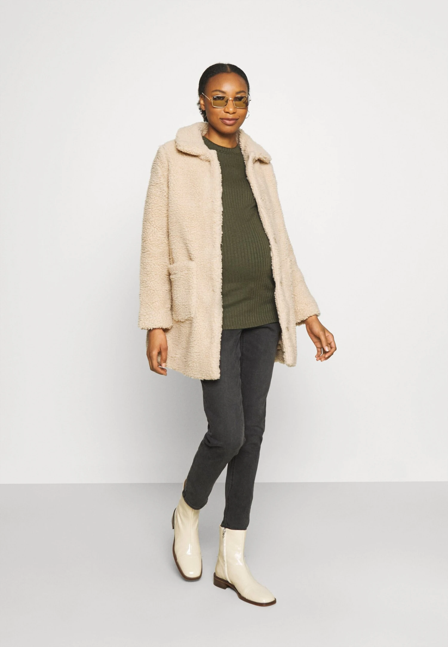 ONLY MATERNITY Olmaurelia - Winterjas - Cuban Sand 2 ONLY MATERNITY Olmaurelia - Winterjas - Cuban Sand - Afbeelding 2