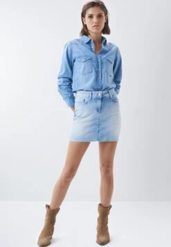 Shape Up - Jeansrok - Blue