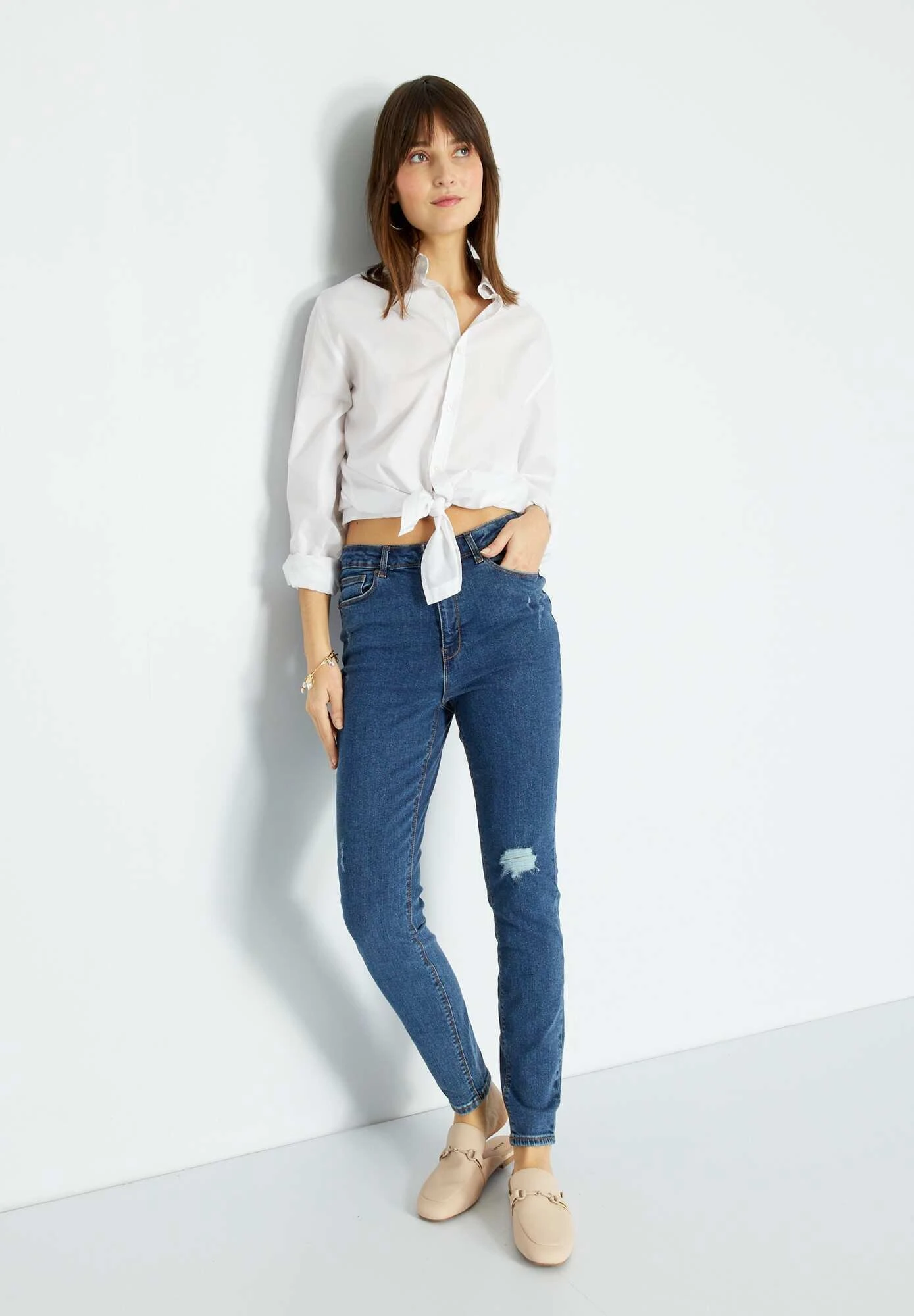 Skinny- Slim Fit Jeans - Ston 2 Skinny- Slim Fit Jeans - Ston - Afbeelding 2