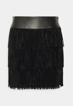 DKNY Fringe Skirt Waist - Minirok - Black 10 DKNY Fringe Skirt Waist - Minirok - Black -Only Mode Winkel 07888c1513034fe3bf19c95a6d3268f0