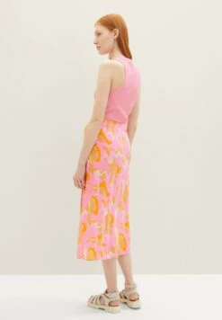 TOM TAILOR Denim A-Lijn Rok - Abstract Pink Print -Only Mode Winkel 07b7a593e26640fbbf3140e0a8f1fb90