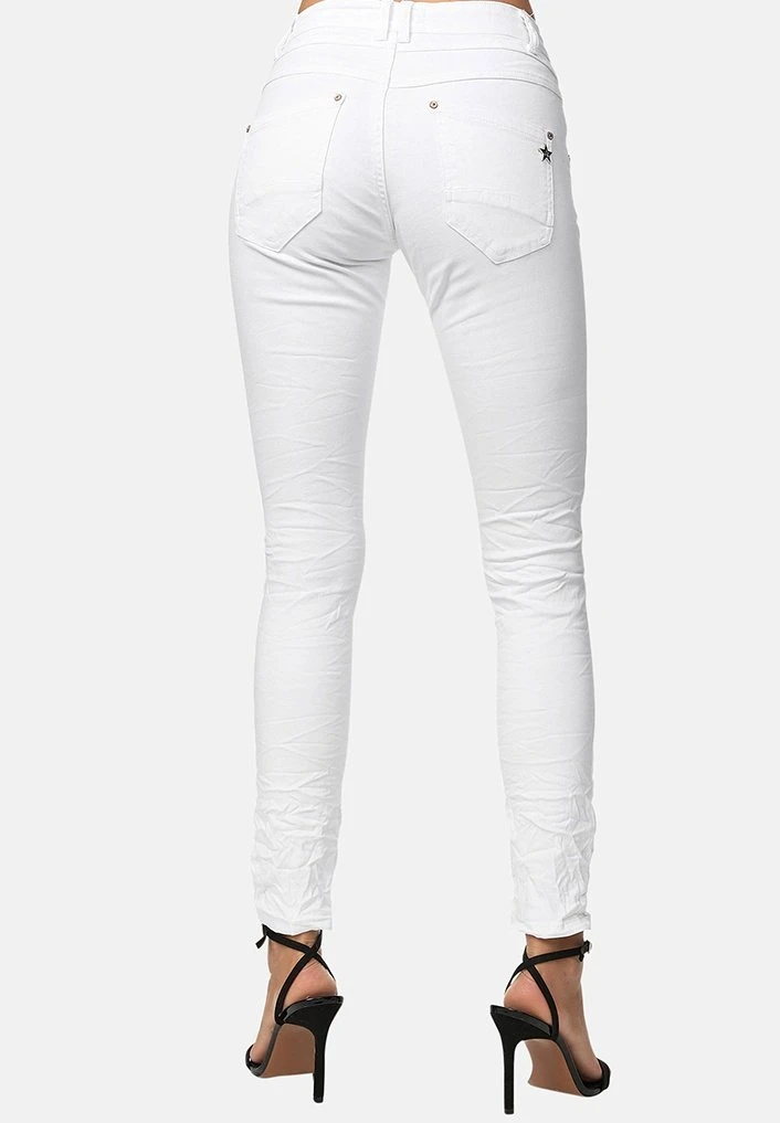 Slim Fit Jeans - Weiss 2 Slim Fit Jeans - Weiss - Afbeelding 2