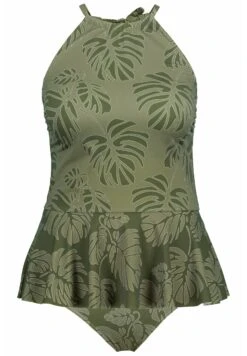 Ulla Popken Badpak - Lodengrün -Only Mode Winkel 0879ab2df5b04081a559e7b3be407d73