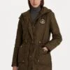 Insulated Coat - Halflange Jas - Botanic Green