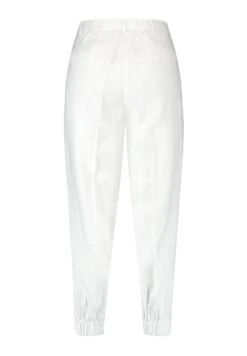 Gerry Weber 7/8 Trousers With Pleat - Broek - Weiß Weiß -Only Mode Winkel 08e3f28b7a1d4193b909ac31962b42ef
