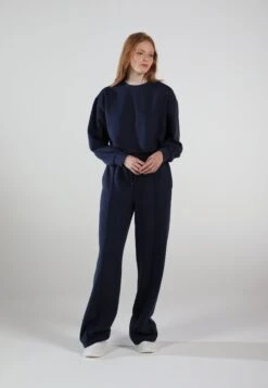 Wide Leg Palazzo E - Trainingsbroek - Midnight Navy 8 Wide Leg Palazzo E - Trainingsbroek - Midnight Navy -Only Mode Winkel 09da01c18f3441988aa1c51b05f82ec9