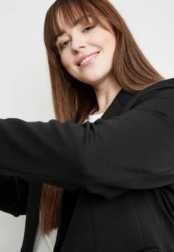 Blazer - Halflange Jas - Black 8 Blazer - Halflange Jas - Black -Only Mode Winkel 09df33ab30ad4c58ad189bca43386bdc