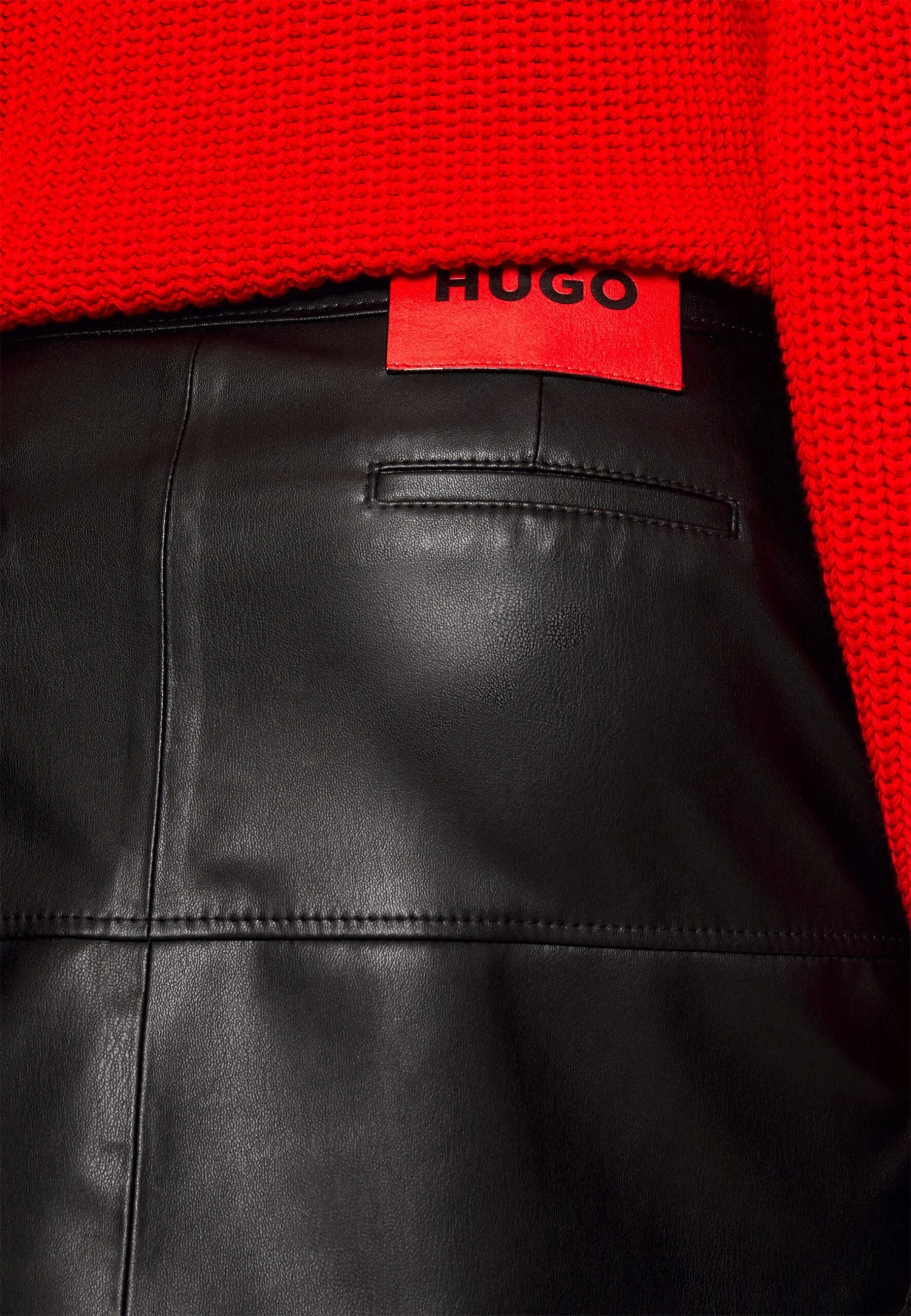 Hugo Rajana - Minirok - Black 5 Hugo Rajana - Minirok - Black - Afbeelding 5