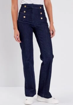 Mit Steg - Flared Jeans - Denim Brut -Only Mode Winkel 0a37469976054272901459cf103bde12