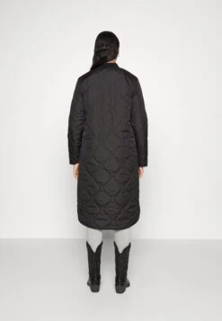 Vila Vimanon Quilted Jacket- Mantel - Black -Only Mode Winkel 0a5362e8c3bf42cea9f755999c45556e