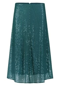 Zero Mit Pailetten - A-Lijn Rok - Teal -Only Mode Winkel 0a67b59484064d97aefe87d166021f13