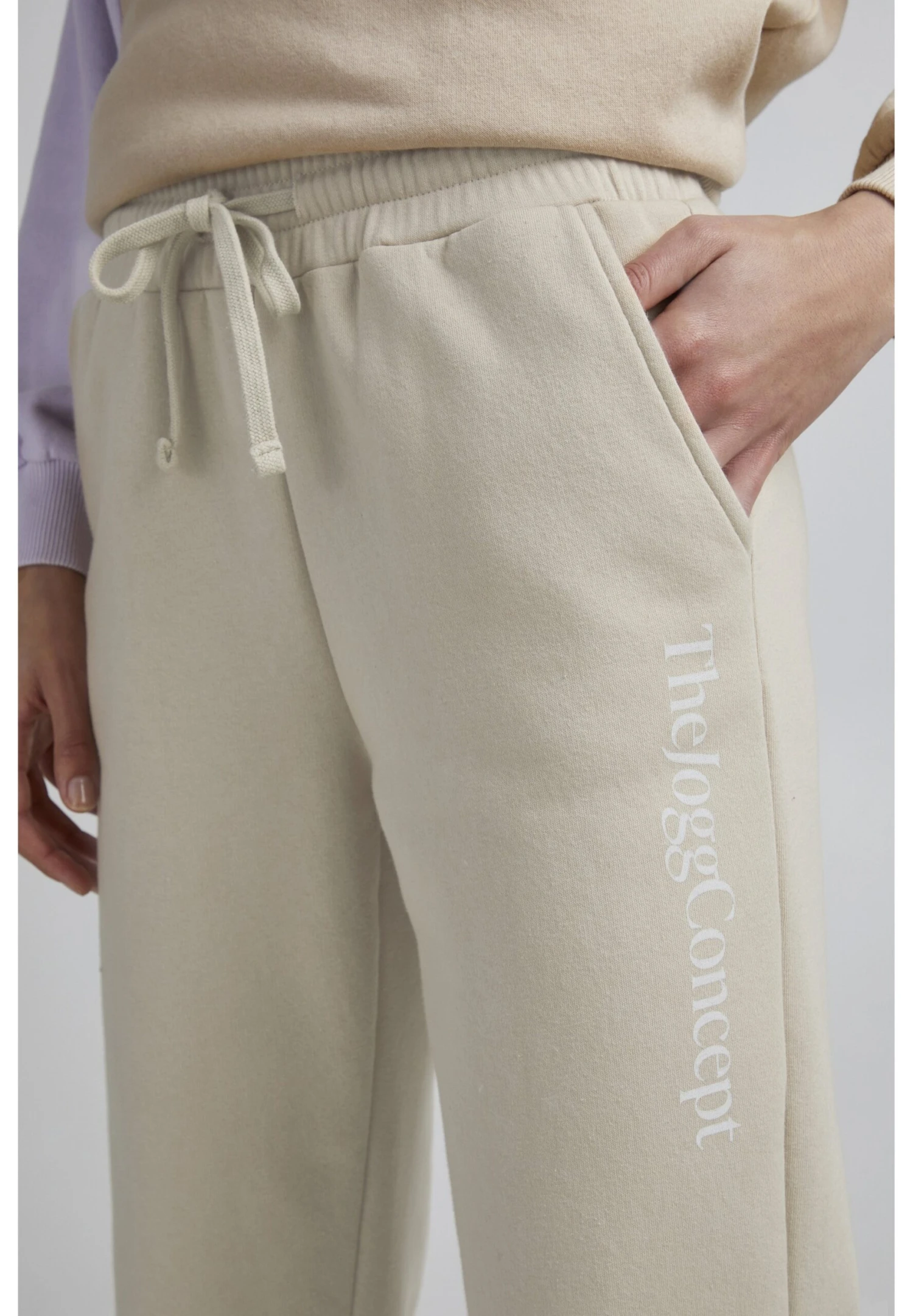 Jcsafine Jogging- Trainingsbroek - Doeskin 4 Jcsafine Jogging- Trainingsbroek - Doeskin - Afbeelding 4