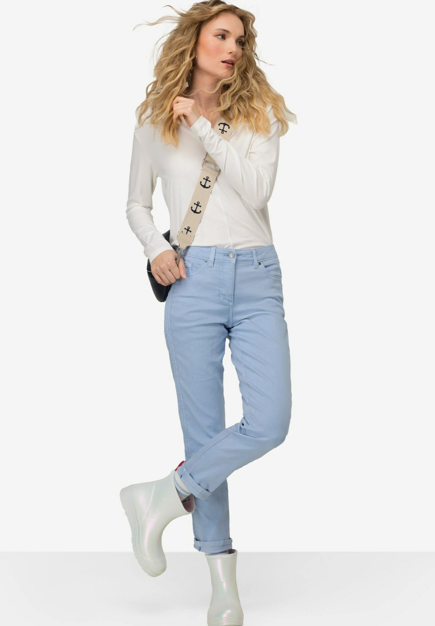 Slim Fit Jeans - Light Blue 2 Slim Fit Jeans - Light Blue - Afbeelding 2