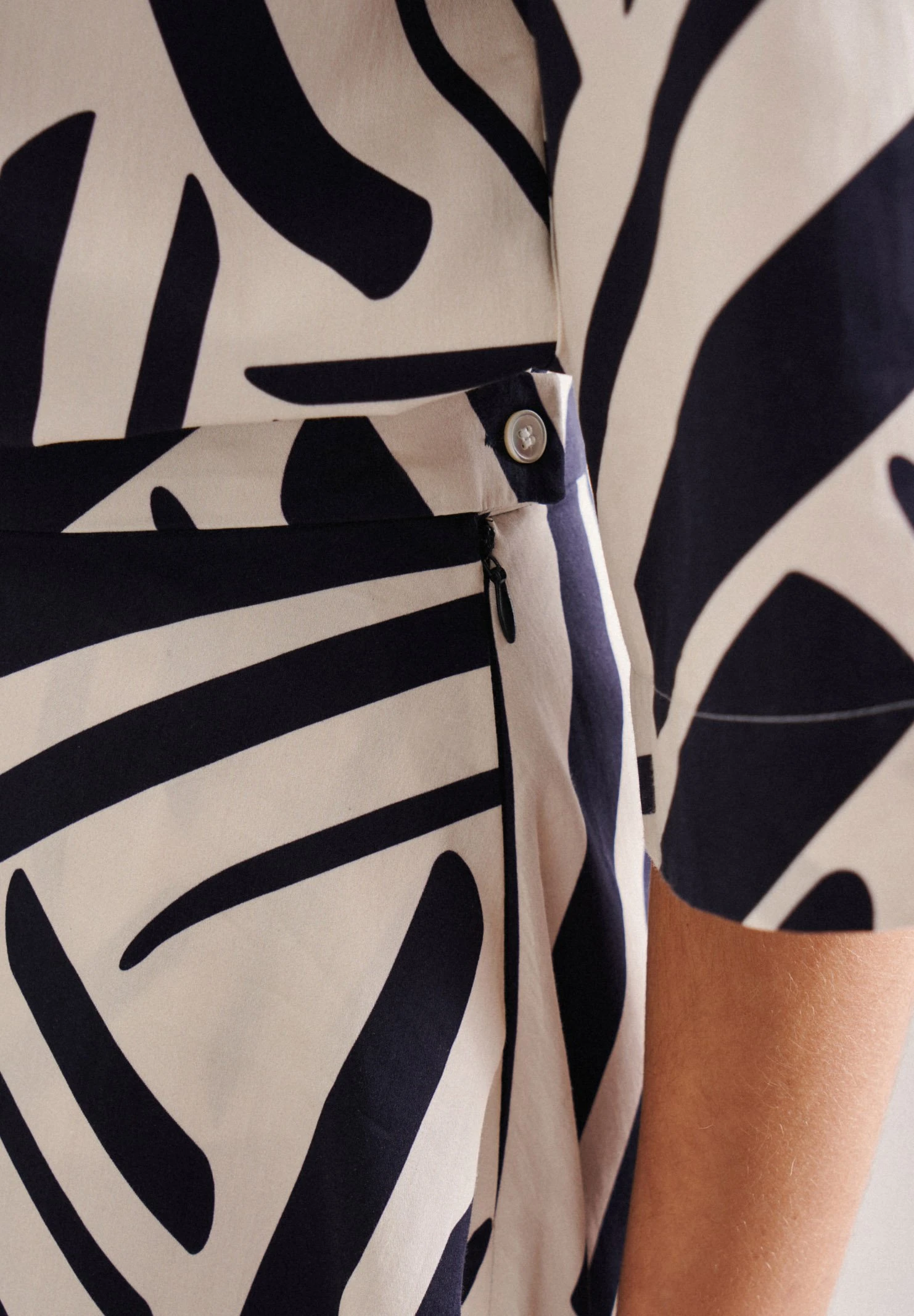 Seidensticker A-Lijn Rok - Dark Blue 3 Seidensticker A-Lijn Rok - Dark Blue - Afbeelding 3