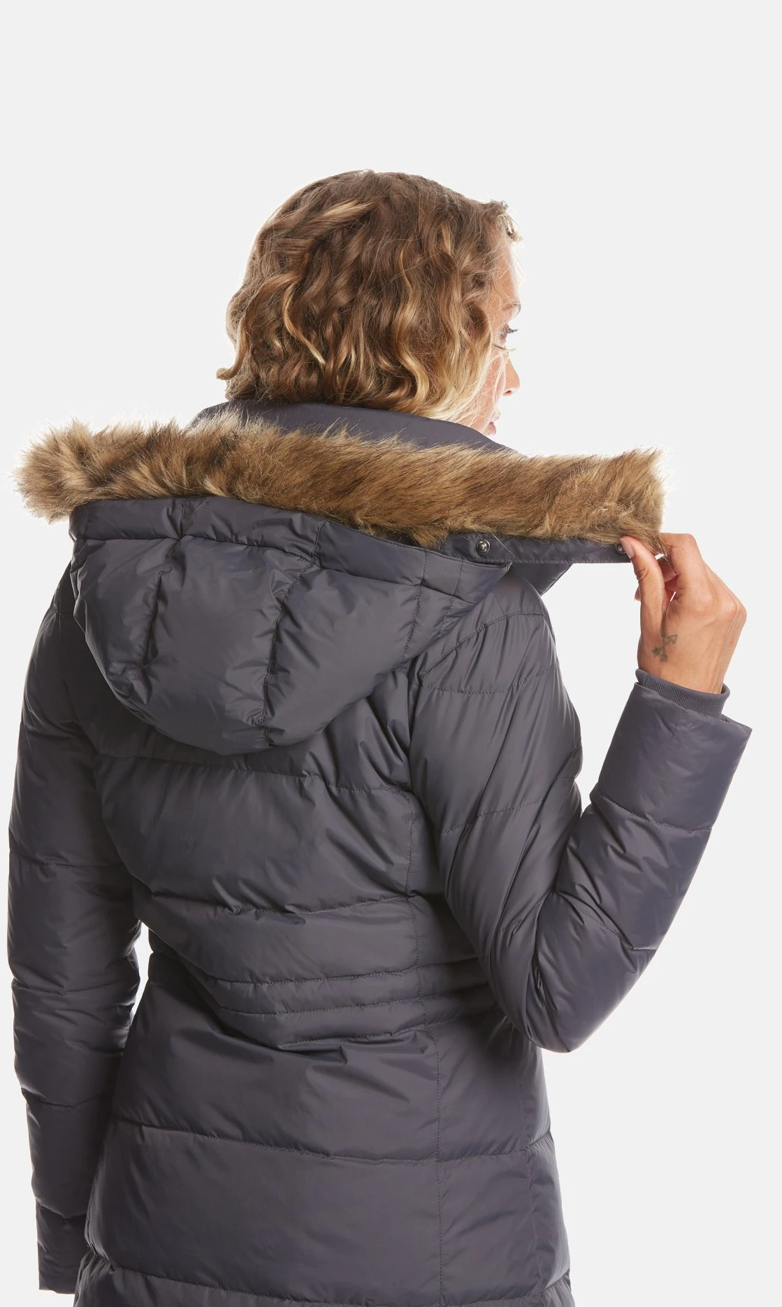 Fely - Donsjas - Dark Grey 8 Fely - Donsjas - Dark Grey - Afbeelding 8