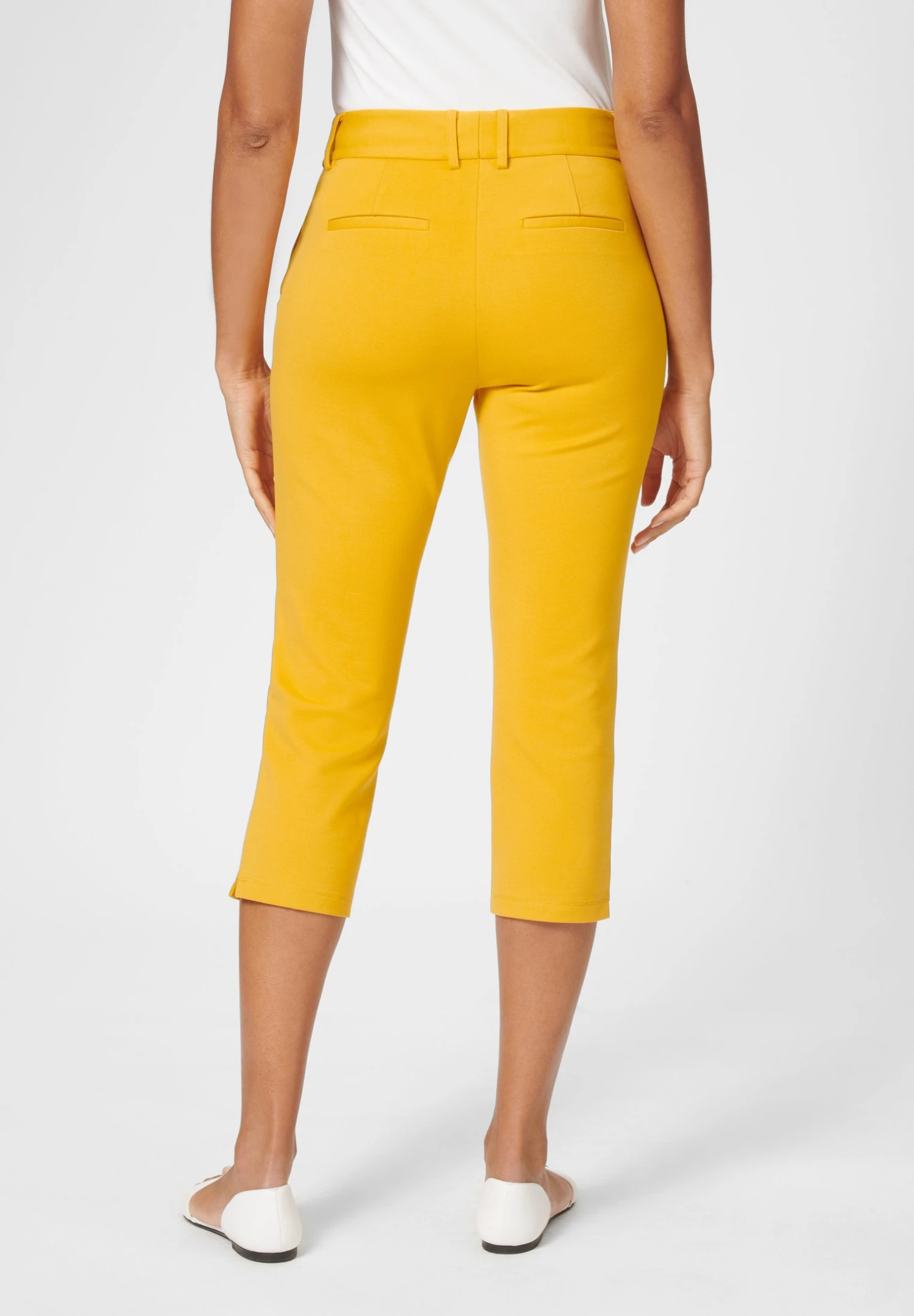 Capri - Broek - Senfgelb 3 Capri - Broek - Senfgelb - Afbeelding 3