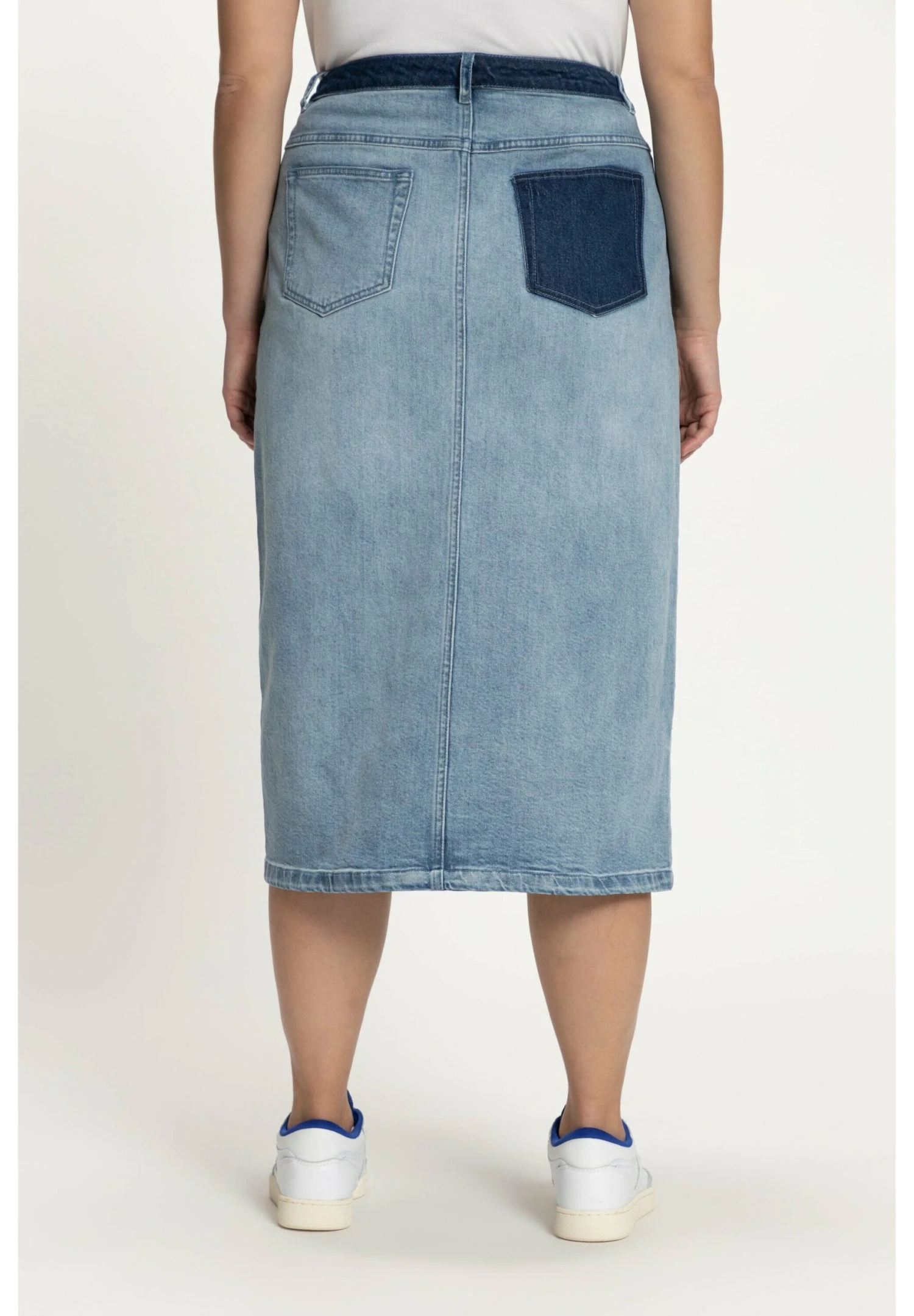 Ulla Popken Jeansrok - Bleu Clair 3 Ulla Popken Jeansrok - Bleu Clair - Afbeelding 3