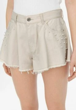ONLY Perlen - Jeansshort - Whitecap Gray