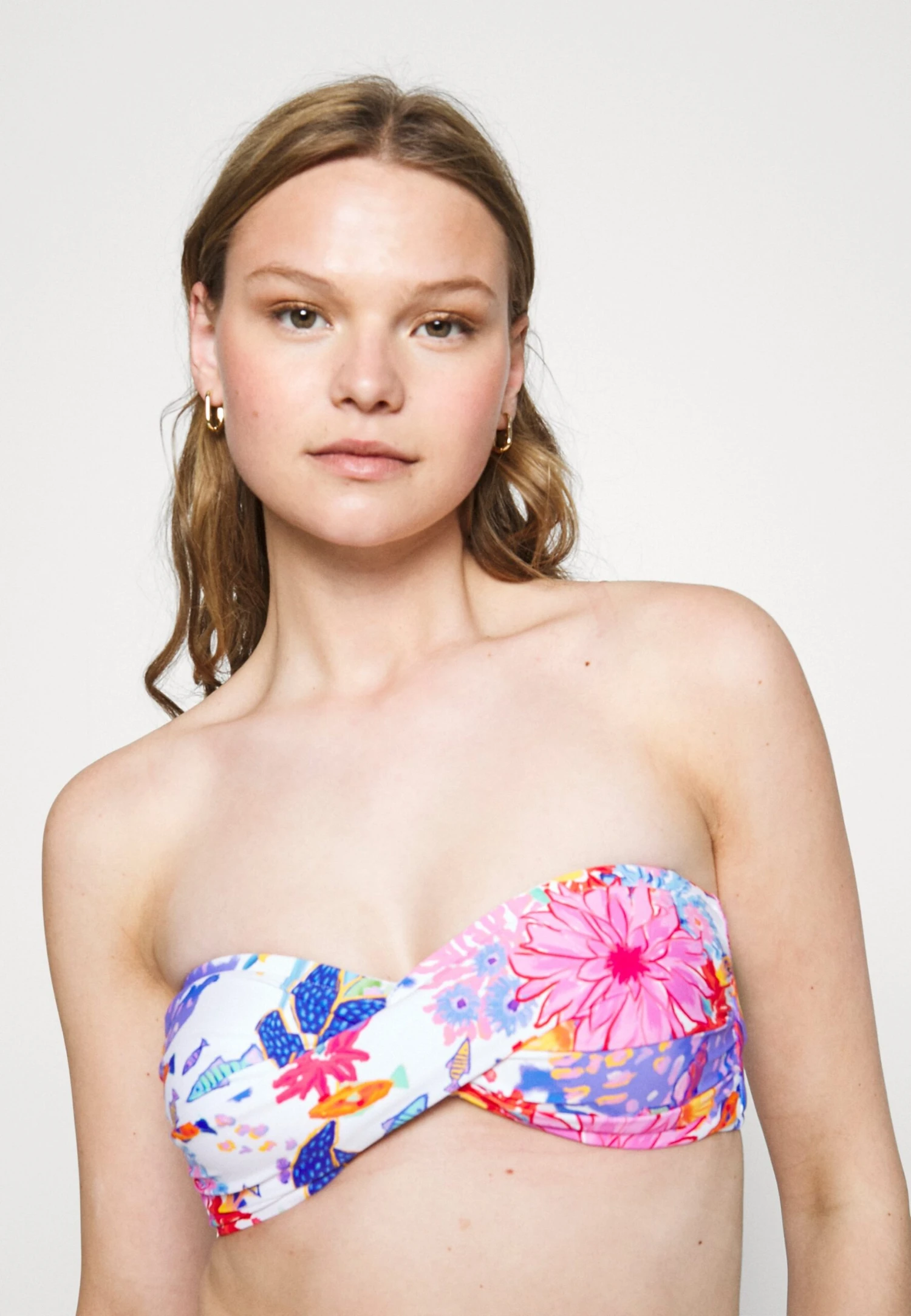 Seafolly Under The Sea Twist Bandeau - Bikinitop - White 6 Seafolly Under The Sea Twist Bandeau - Bikinitop - White - Afbeelding 6