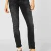 STREET ONE Jeans Skinny Fit - Schwarz